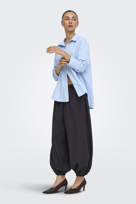 Jacqueline de Yong blauwe dames broek | Model