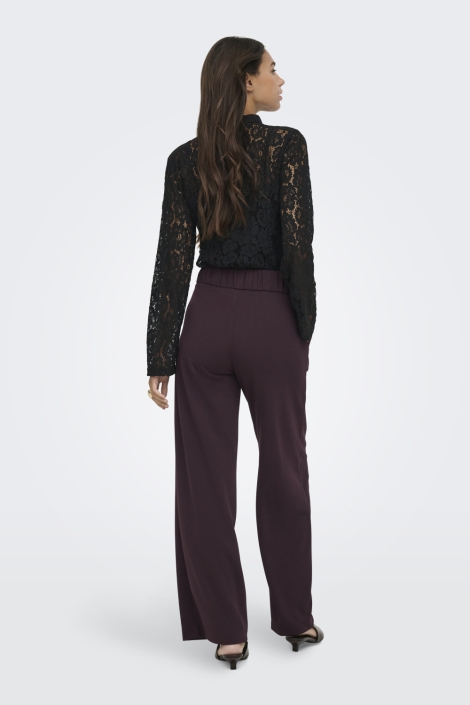 Jacqueline de Yong bordeaux dames broek | Model