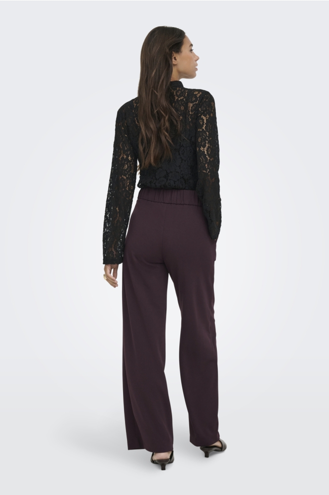Jacqueline de Yong bordeaux dames broek | Model