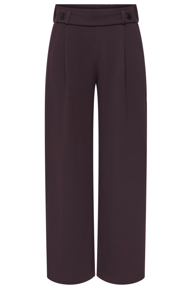 Jacqueline de Yong bordeaux dames broek | Vooraanzicht