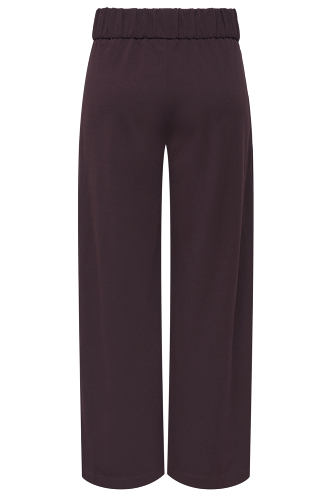 Jacqueline de Yong bordeaux dames broek | Achteraanzicht