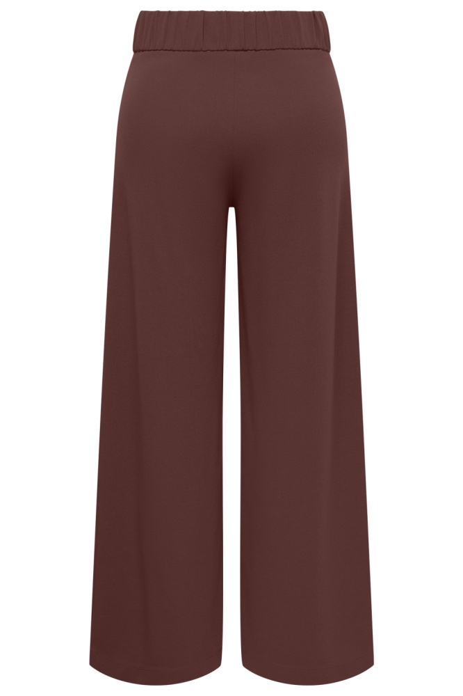 Jacqueline de Yong bruine dames broek | Achteraanzicht