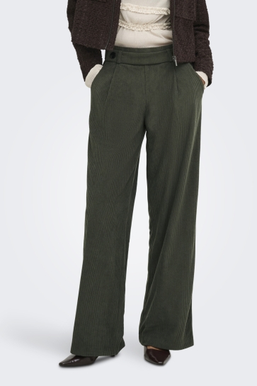 Jacqueline de Yong Broek JDYGEGGO CORD PANT JRS NOOS 15357186 Black Olive