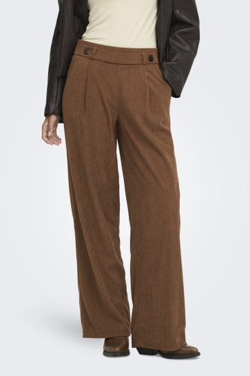 Jacqueline de Yong Broek JDYGEGGO CORD PANT JRS NOOS 15357186 Bison
