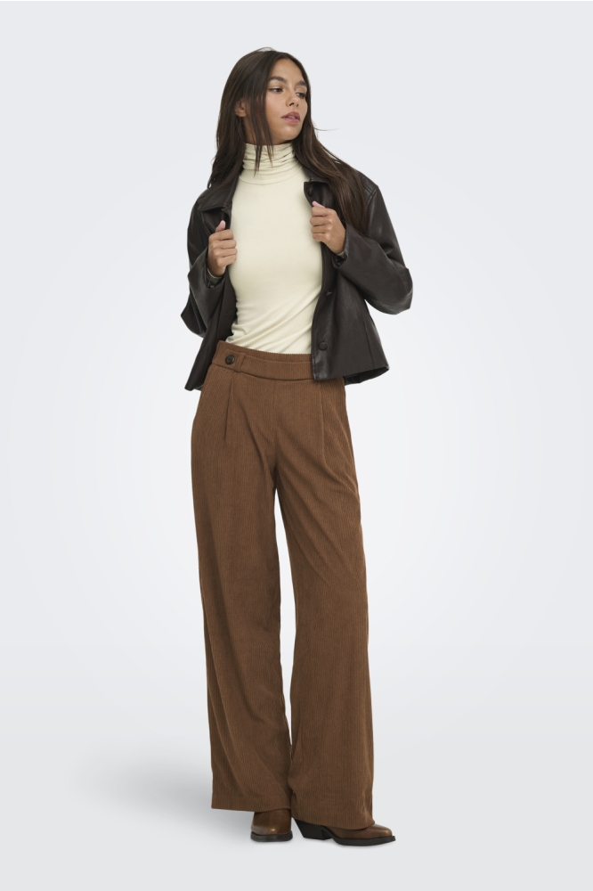 Jacqueline de Yong camel dames broek | Model