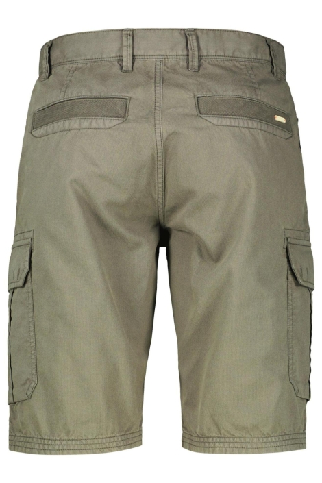 Lerros groene heren korte broek | Achteraanzicht