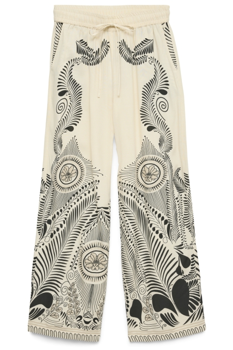 Vero Moda beige dames broek | Vooraanzicht