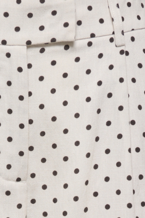 Only ecru dames broek | Close up