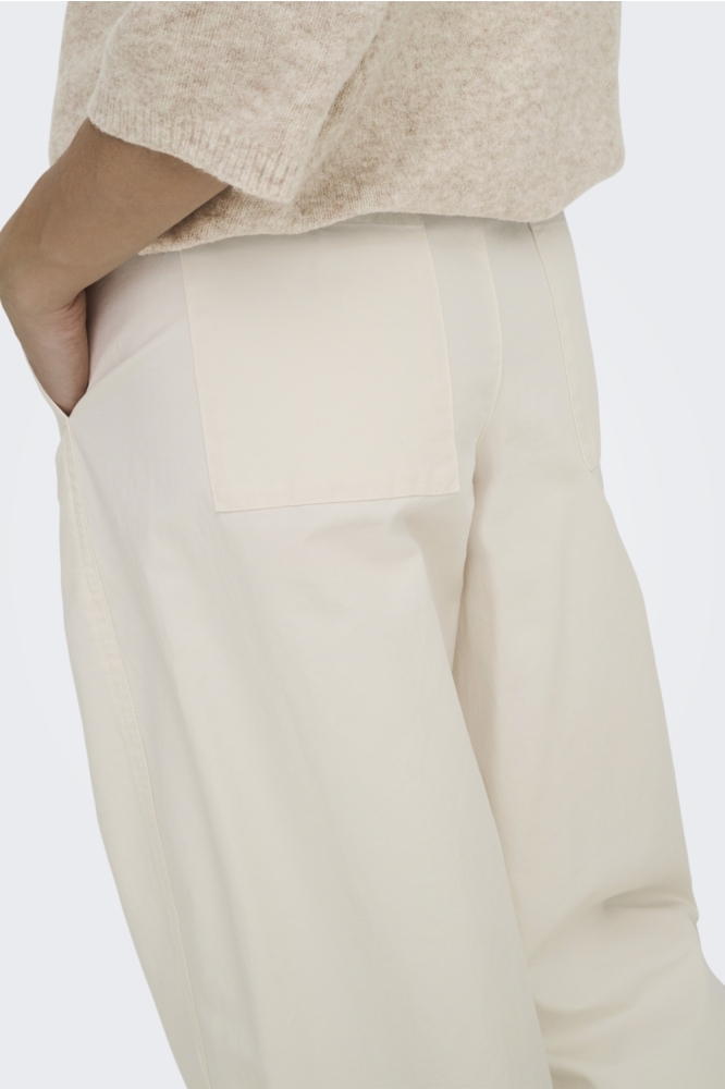 Jacqueline de Yong witte dames broek | Kleurstaal