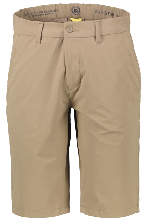 Lerros camel heren korte broek | Vooraanzicht