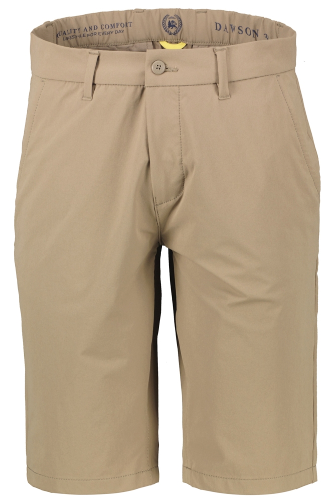 Lerros camel heren korte broek | Vooraanzicht