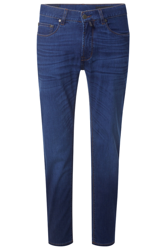 Pierre Cardin blauwe heren jeans | Vooraanzicht