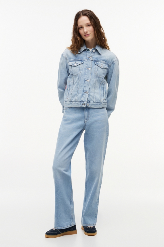 Tommy Jeans blauwe dames jeans | Model