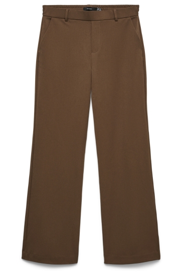 Vero Moda vmmaya mw straight solid pant noos Bruin