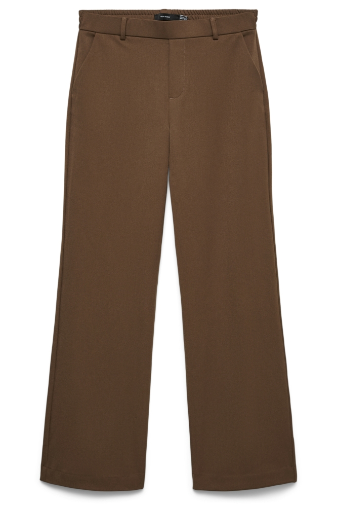 Vero Moda bruine dames broek | Vooraanzicht