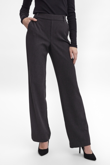 Vero Moda vmmaya mw straight solid pant noos Grijs