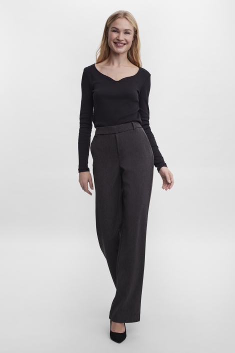 Vero Moda grijze dames broek | Model