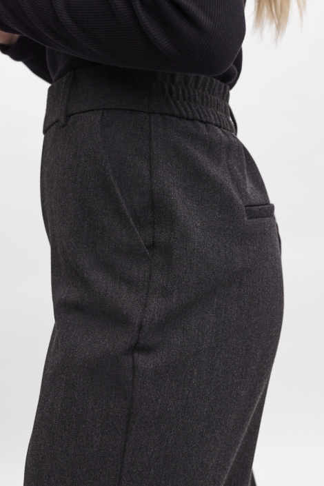 Vero Moda grijze dames broek | Close up