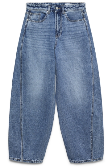 Vero Moda Jeans VMZOE MR BARREL DNM JEANS LI3154 NO 10348167 MEDIUM BLUE DENIM