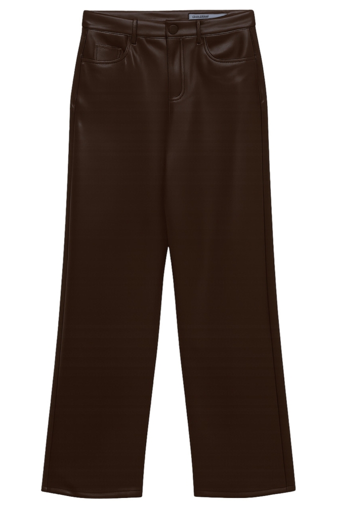 Vero Moda bruine dames broek | Vooraanzicht