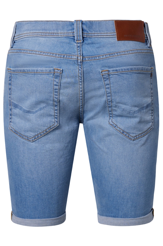Pierre Cardin blauwe heren korte broek | Achteraanzicht
