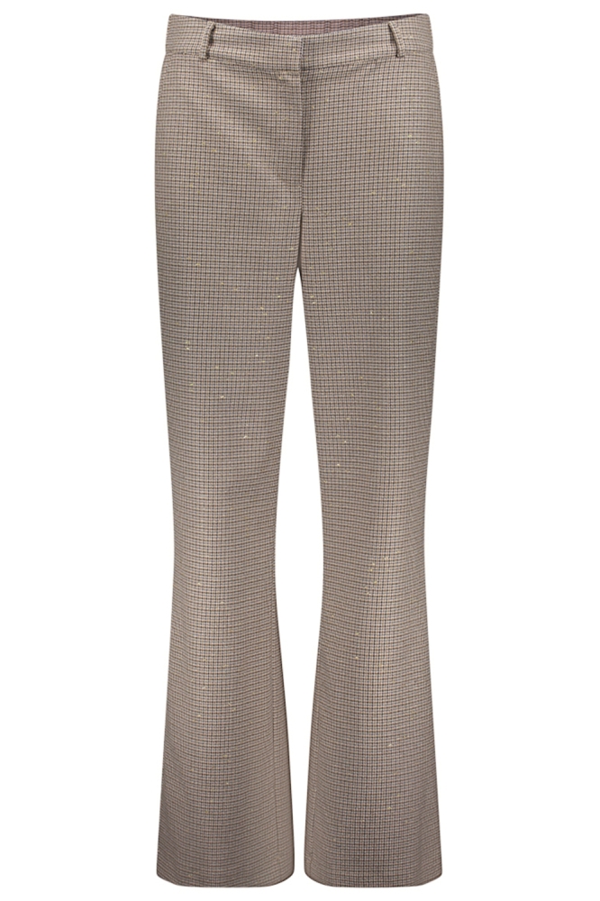 Geisha beige dames broek | Achteraanzicht