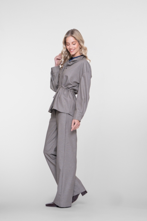 Geisha beige dames broek | Model