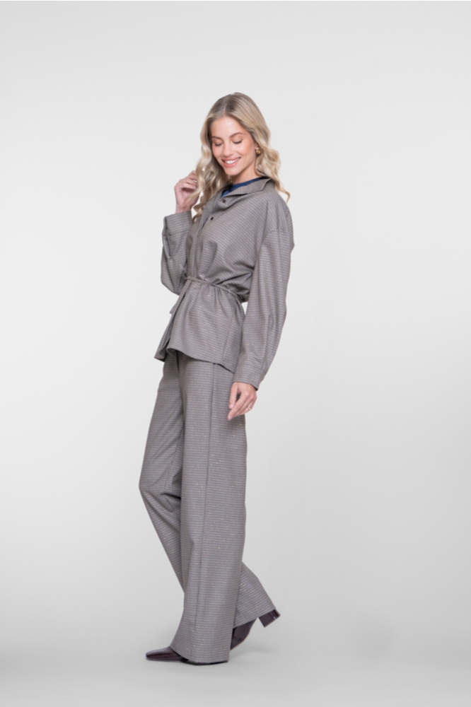 Geisha beige dames broek | Model