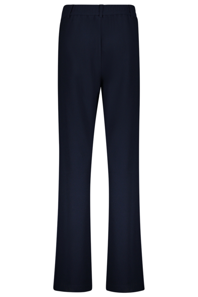 Geisha blauwe dames broek | Achteraanzicht