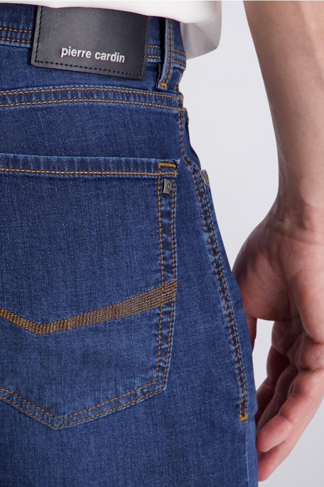 Pierre Cardin blauwe heren korte broek | Kleurstaal
