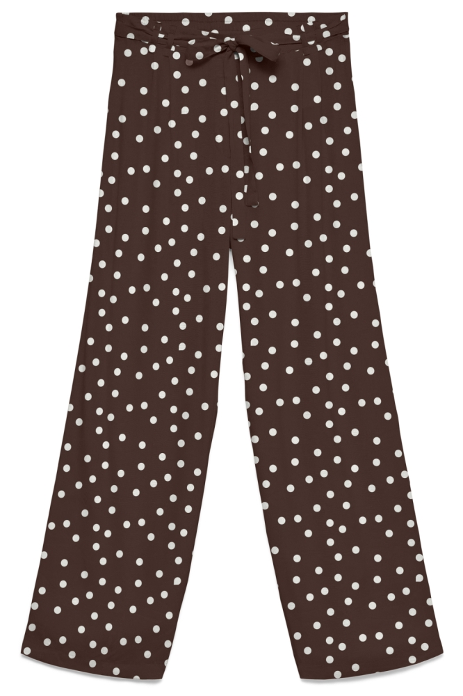 Vero Moda bruine dames broek | Vooraanzicht