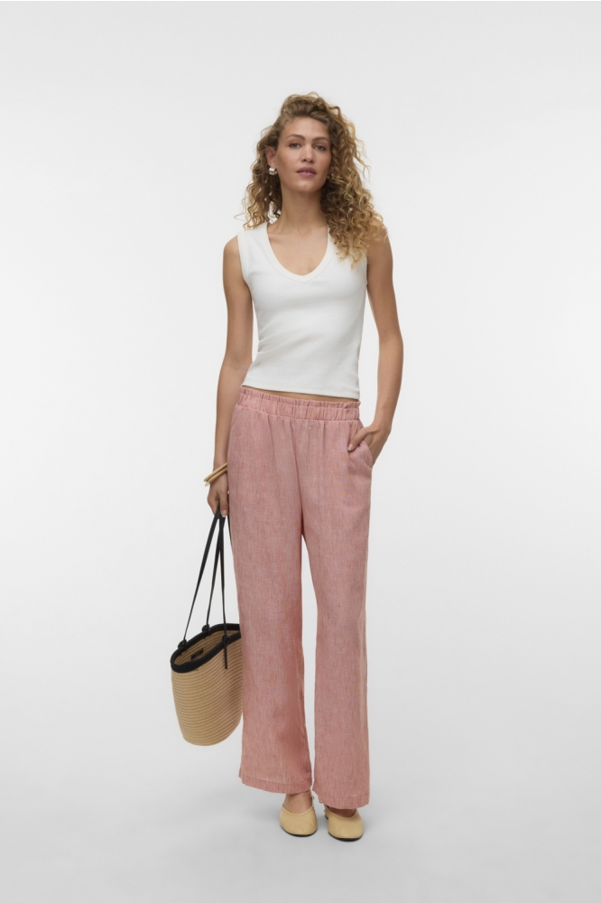 Vero Moda roze dames broek | Model