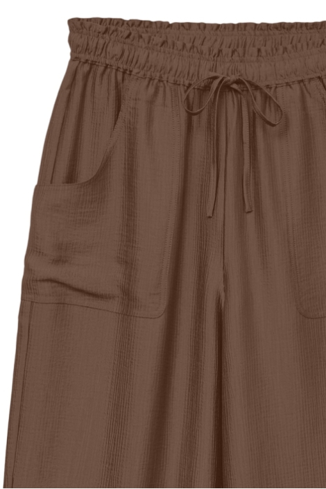 Vero Moda bruine dames broek | Close up