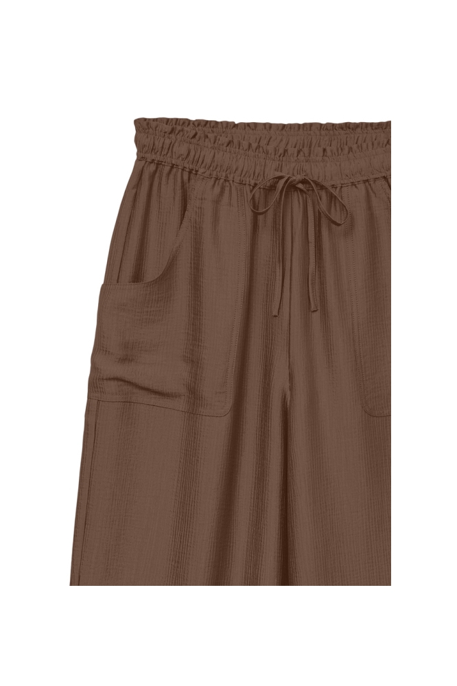 Vero Moda bruine dames broek | Close up