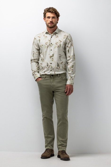 State of Art groene heren jeans | Model