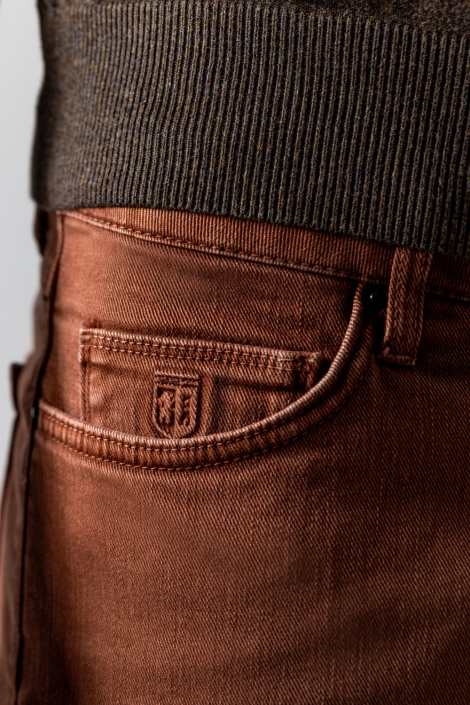 State of Art rode heren broek | Kleurstaal