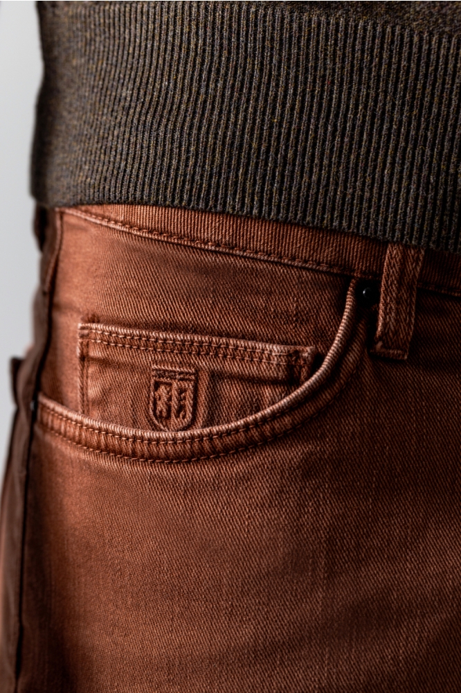 State of Art rode heren broek | Kleurstaal