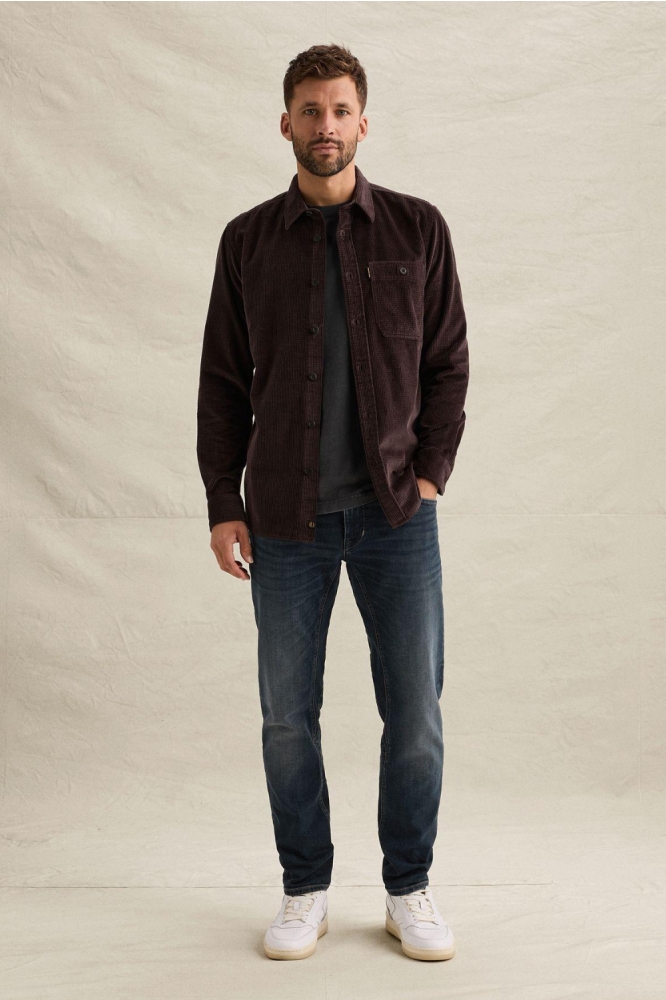 PME legend bordeaux heren overhemd | Model