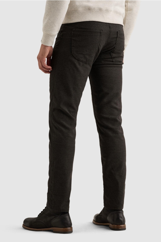 PME legend blauwe heren broek | Model achteraanzicht