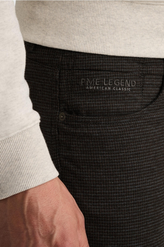 PME legend blauwe heren broek | Close up