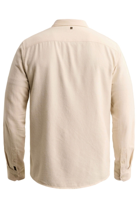 PME legend beige heren overhemd | Achteraanzicht