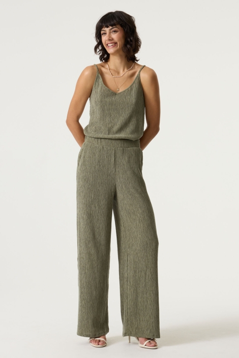 Garcia groene dames broek | Model