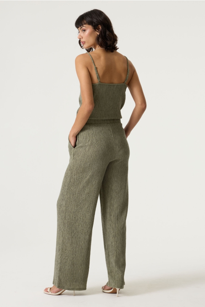 Garcia groene dames broek | Model