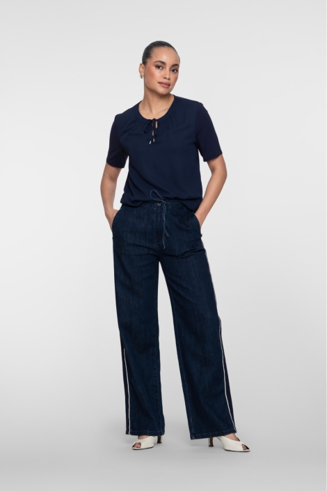 Geisha blauwe dames jeans | Model