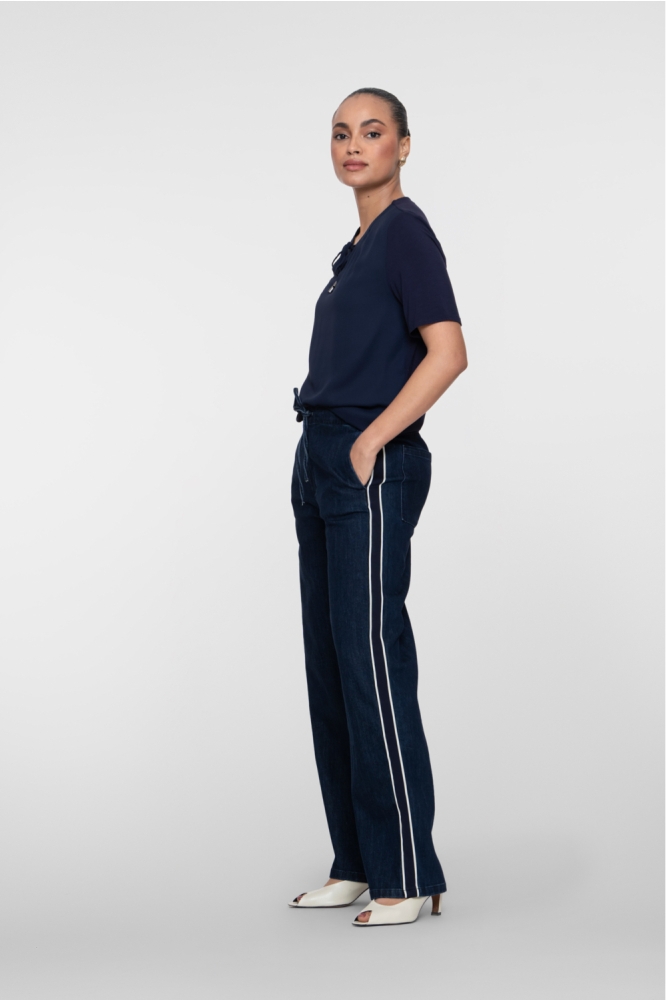 Geisha blauwe dames jeans | Model