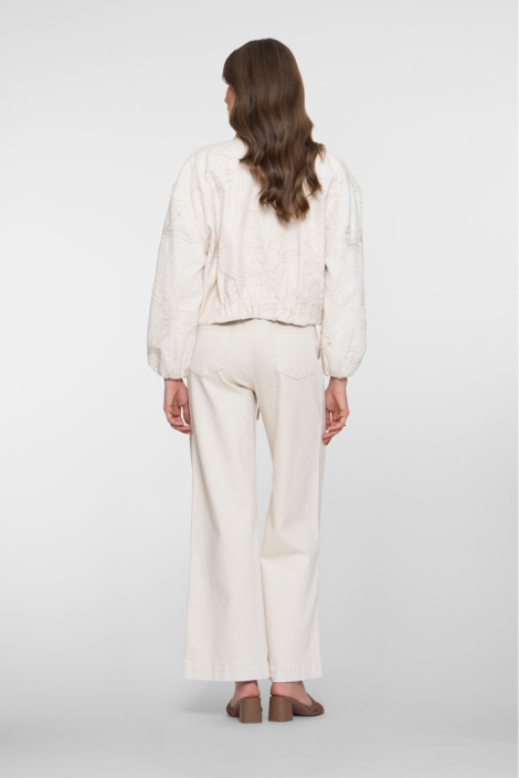 Geisha beige dames jeans | Model