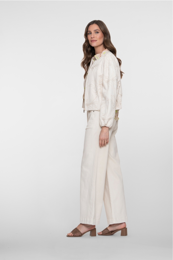 Geisha beige dames jeans | Model