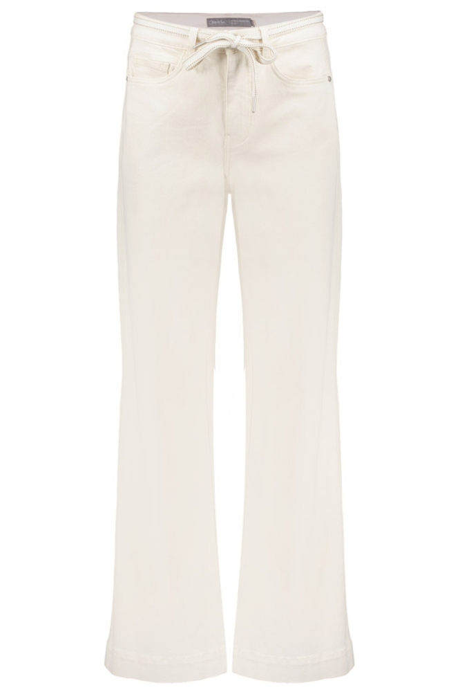 Geisha beige dames jeans | Vooraanzicht