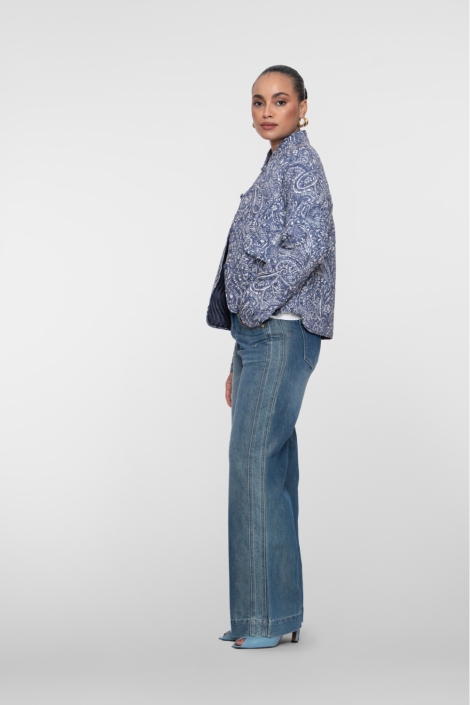 Geisha blauwe dames jeans | Model