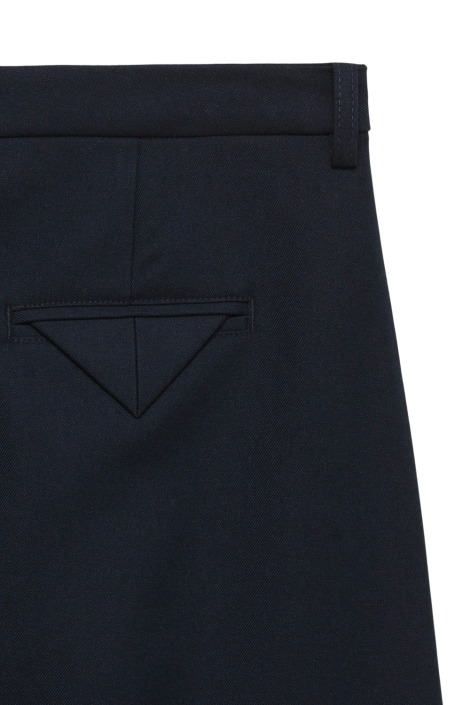 Vero Moda blauwe dames broek | Close up